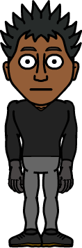 black