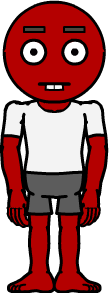 big red