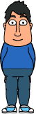 a very fat guy