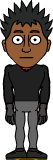 black