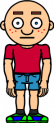 Billy Bob (bald)