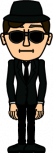 Blakish Man