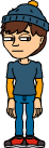  !me (tiny head)