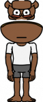 brown