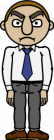 the angry man