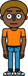 60's afrodude