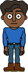afro dude