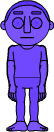 blue