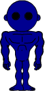 blue