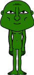 Alien from another p